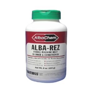 Alba-Rez AlbaChem, polvo limpiador y acondicionador de correas para máquinas fusionadoras