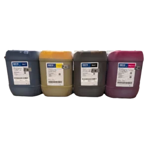 Tanques de 10 kg de tinta de sublimación Mimaki MLSb510 en azul, amarillo, negro y magenta