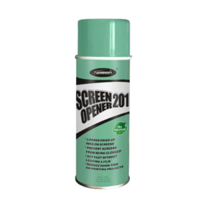 Destapador de mallas en aerosol Sprayidea 201 Screen Opener para serigrafía